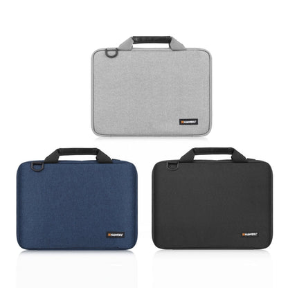 Vivolux | HAWEEL 14,0 Zoll - 16,0 Zoll Aktentasche Crossbody Laptop Tasche für Macbook, Lenovo Thinkpad, ASUS, HP (Grau)
