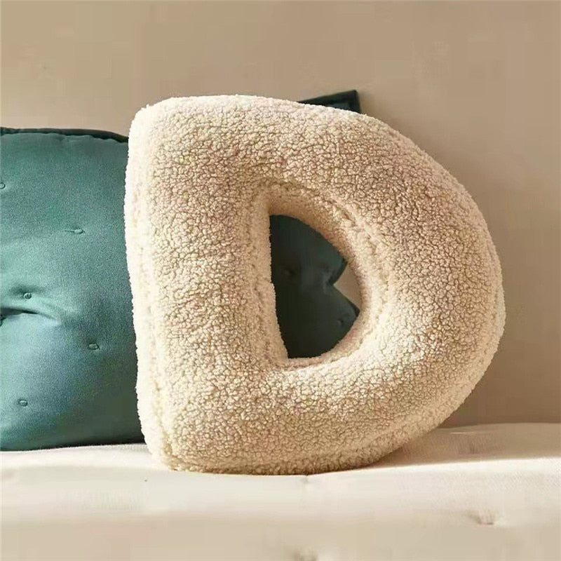 Vivolux | Alphabet Letter Fleece Kissen