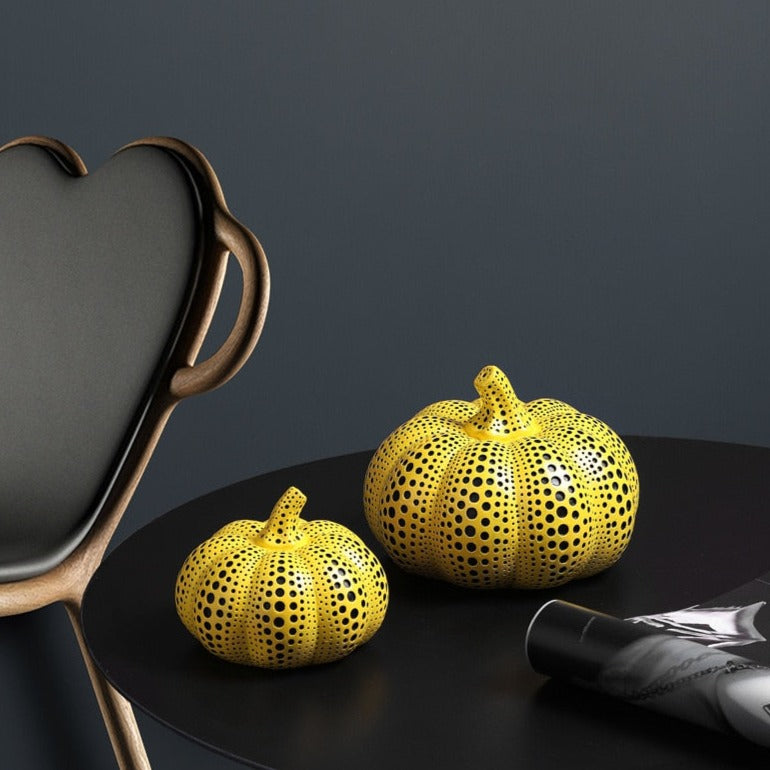 Vivolux | Kusama Yayoi Stil Kürbis Skulpturen