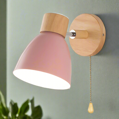 Vivolux | Frendorf - Nordic-modern hanging switch wall lamp made of wood