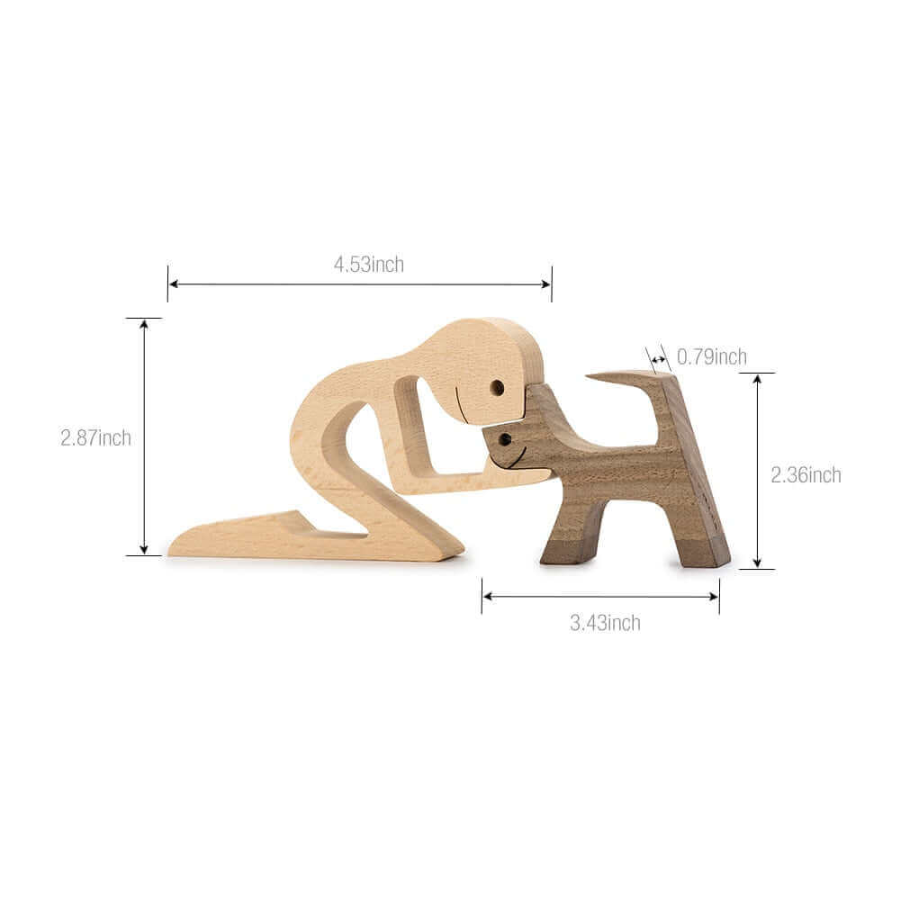 Vivolux | Dänische Holztiere Ornamente