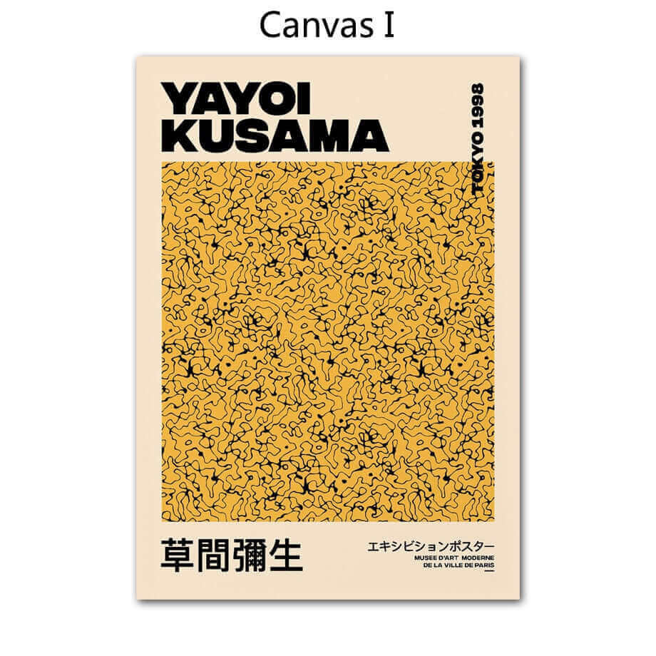 Vivolux | Yayoi Kusama Abstrakt Premium Poster