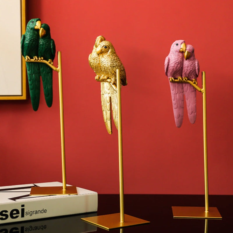 Vivolux | Die Lovebirds Objekt d'Art