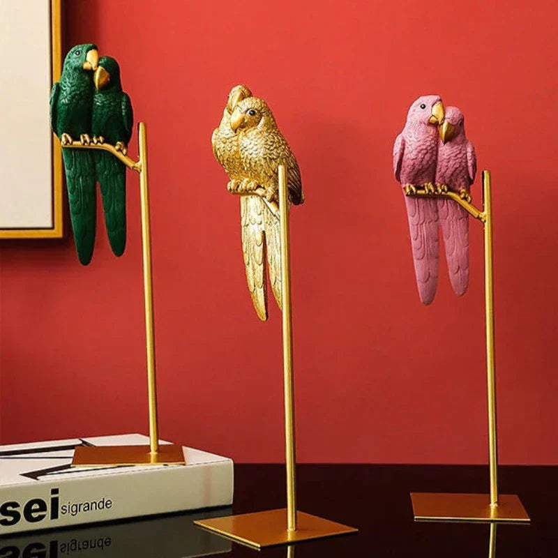 Vivolux | Die Lovebirds Objekt d'Art