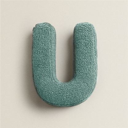 Vivolux | Alphabet Letter Fleece Kissen