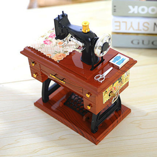 Vivolux | Mini Craft Retro Nähmaschine Dekor