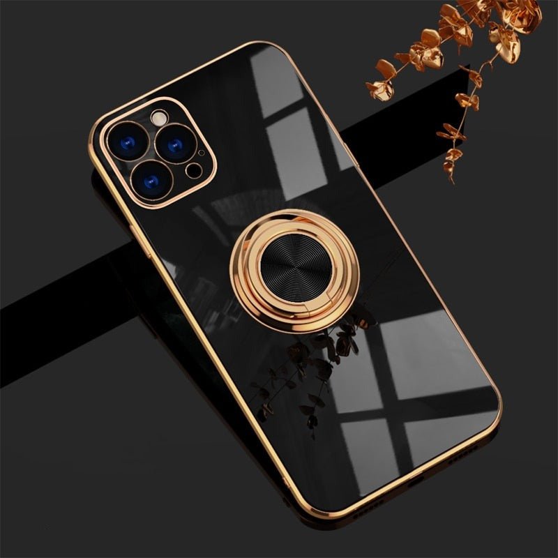 Vivolux |  iPhone Hülle mit Metallständer Ring