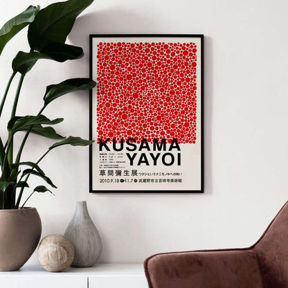 Vivolux | Yayoi Kusama Abstrakt Premium Poster