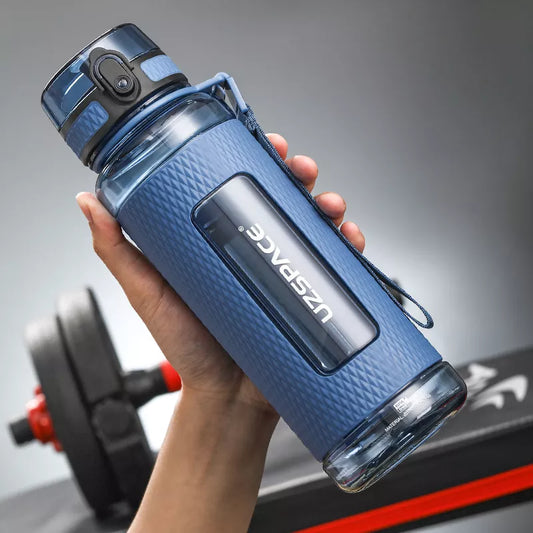 Vivolux | UZSPACE Sport-Wasserflaschen, BPA-frei, tragbar, sturzsicher, auslaufsicher, großes Fassungsvermögen, Fitness-Wasserkocher, Tritan-Kunststoff-Trinkflasche