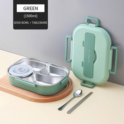 Vivolux | Edelstahl Mehrfachfach Kinder Lunchbox