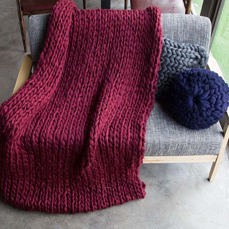 Vivolux | Schwere Strickdecke