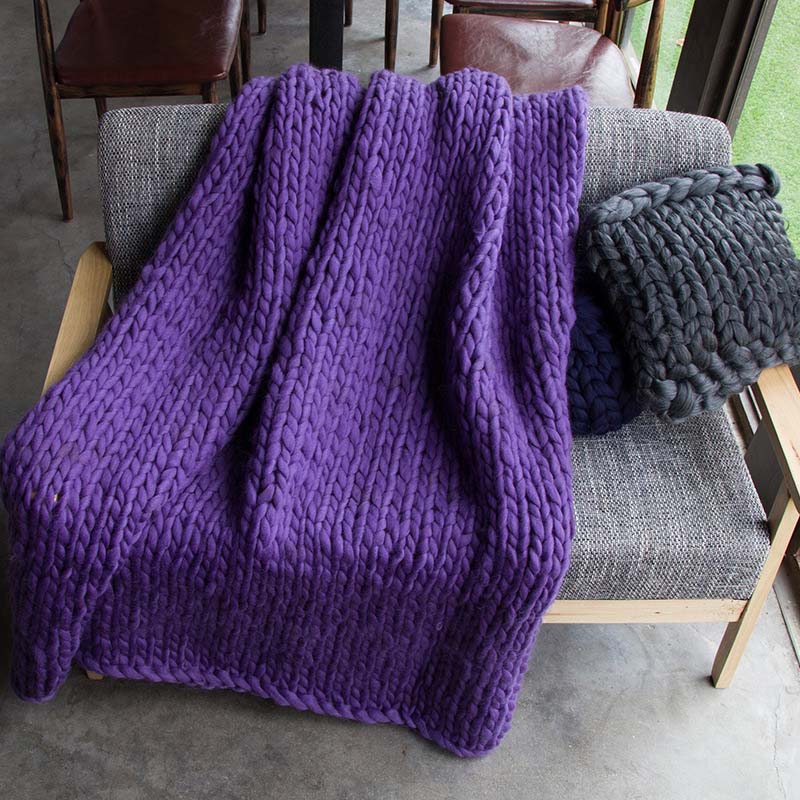 Vivolux | Schwere Strickdecke