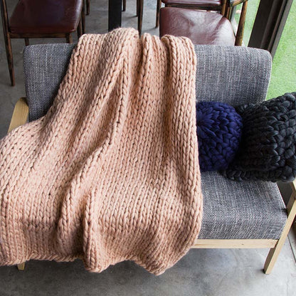 Vivolux | Schwere Strickdecke