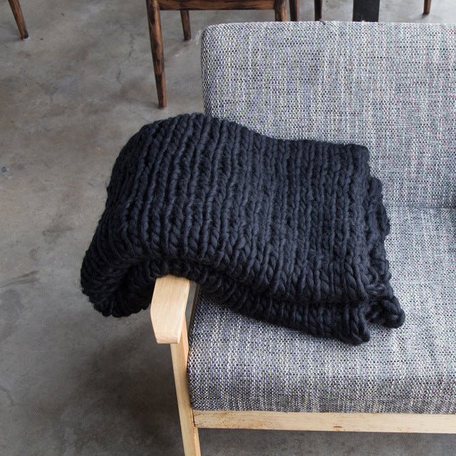 Vivolux | Schwere Strickdecke