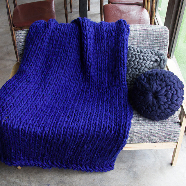 Vivolux | Schwere Strickdecke
