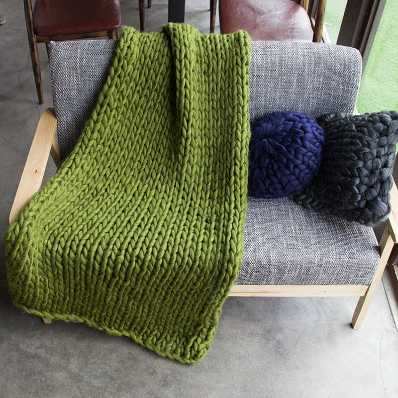 Vivolux | Schwere Strickdecke