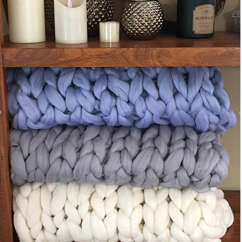 Vivolux | Schwere Strickdecke