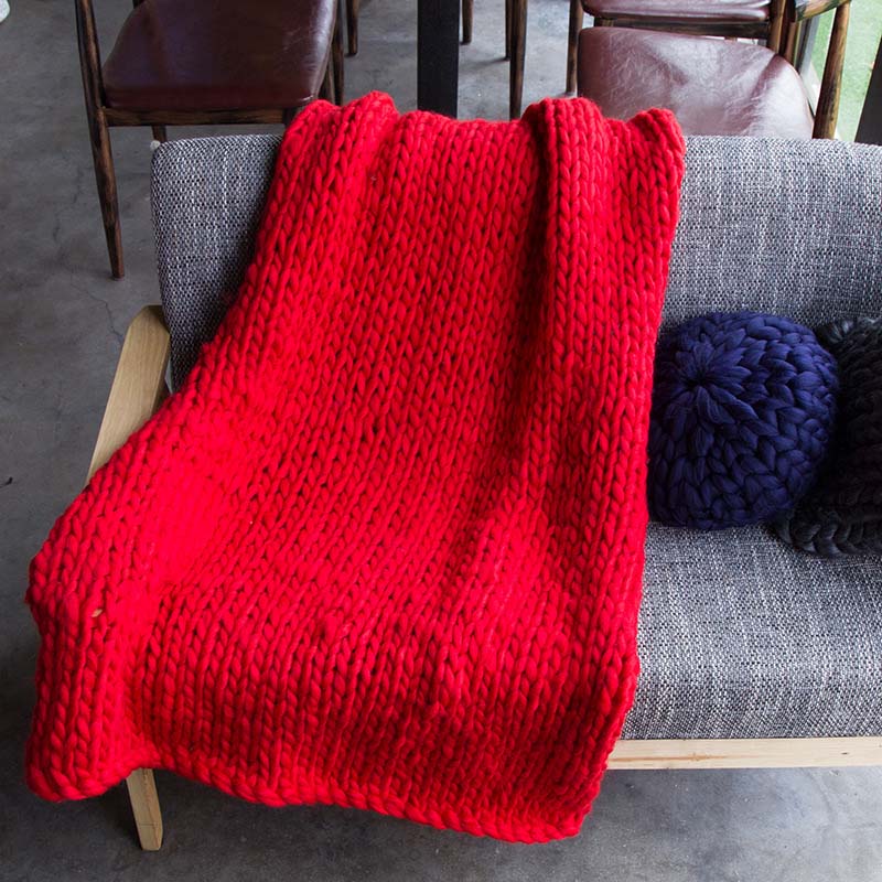 Vivolux | Schwere Strickdecke