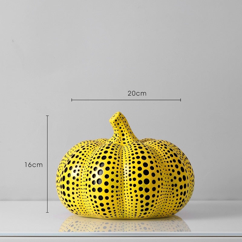 Vivolux | Kusama Yayoi Stil Kürbis Skulpturen