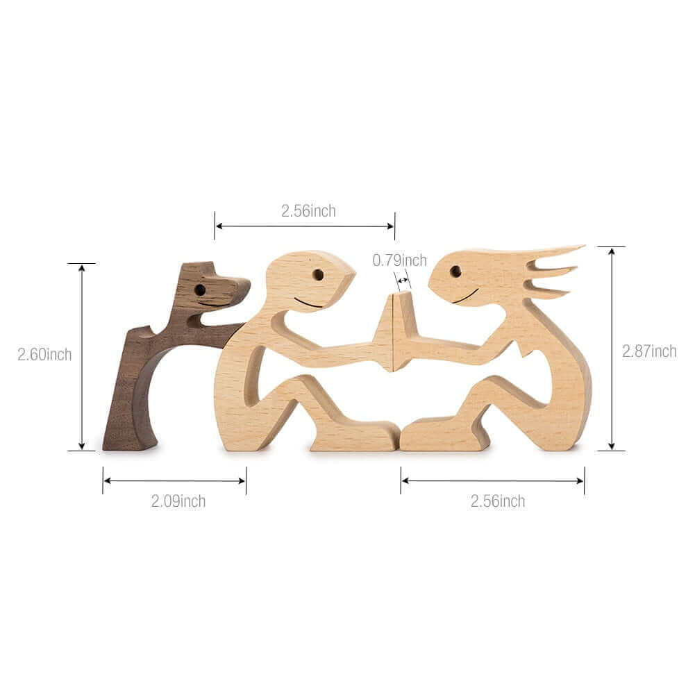 Vivolux | Dänische Holztiere Ornamente