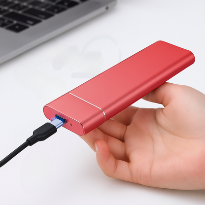 Vivolux | Externe SSD-Festplatte USB Aluminium Speicher