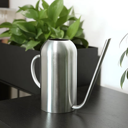Vivolux | Edelstahl-Ausgießer - 1,5L lange Gießkanne für Pflanzen und Blumen