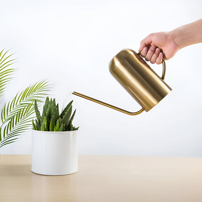 Vivolux | Edelstahl-Ausgießer - 1,5L lange Gießkanne für Pflanzen und Blumen