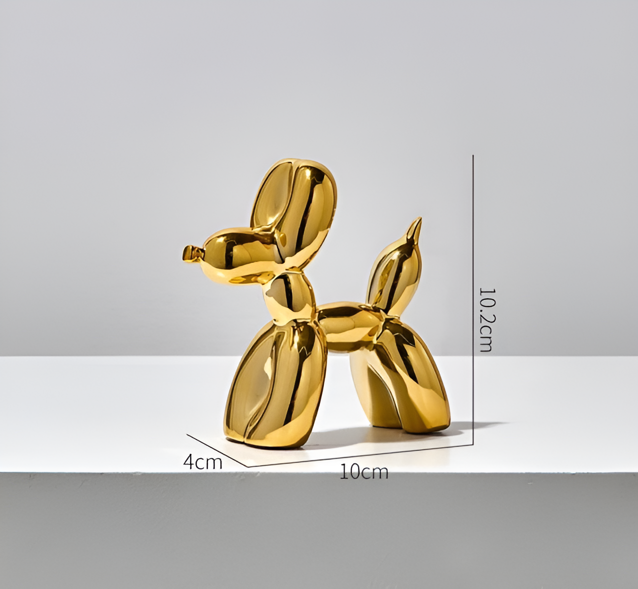Vivolux | Balloon Pup Art - Kreatives Ballonhund-Design für die Heimdekoration
