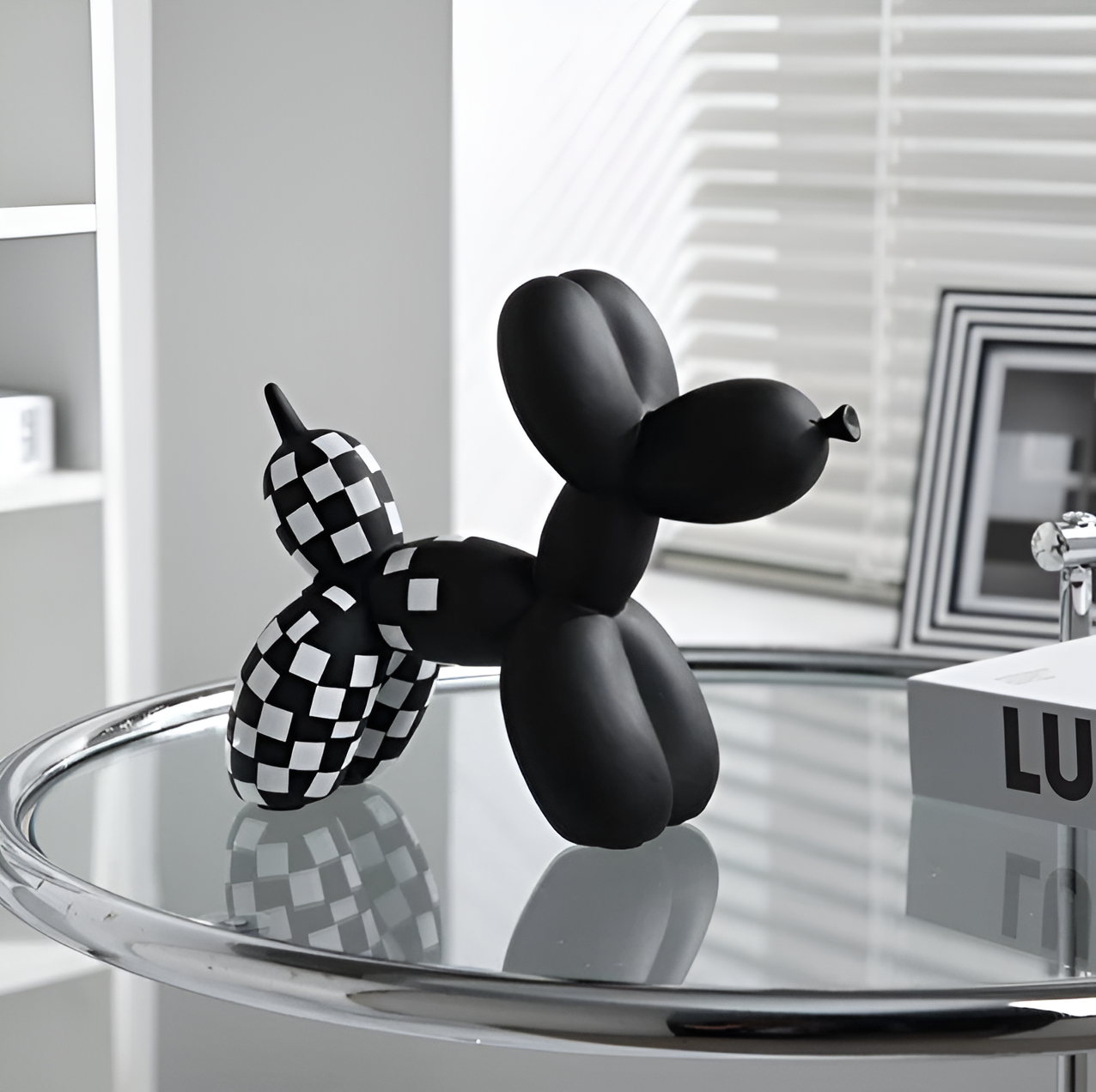 Vivolux | Balloon Pup Art - Kreatives Ballonhund-Design für die Heimdekoration