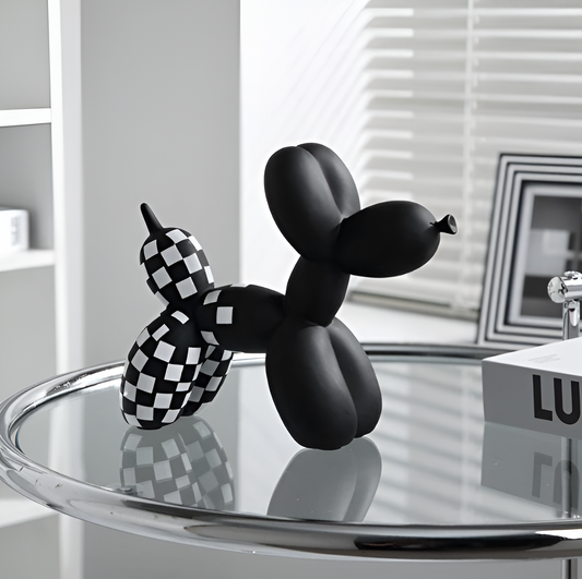 Vivolux | Balloon Pup Art - Kreatives Ballonhund-Design für die Heimdekoration