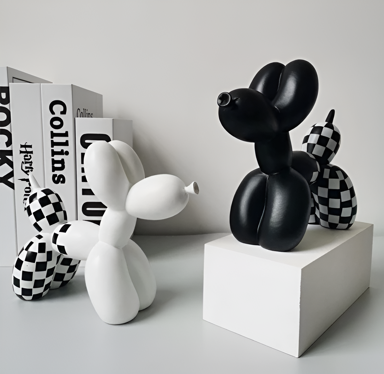 Vivolux | Balloon Pup Art - Kreatives Ballonhund-Design für die Heimdekoration