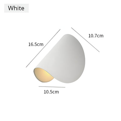 Vivolux | Twist Wandlampe - Drehbare Wandleuchte aus Metall - Curve Wandleuchter