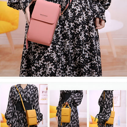 Carry- Stilvolle Crossbody Geldbörse & Telefonhalter Tasche