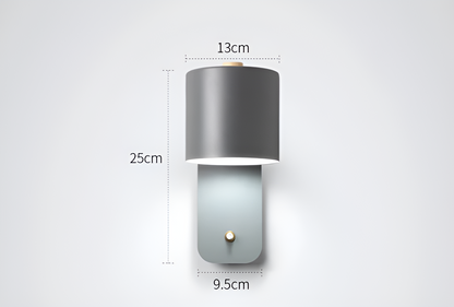 Vivolux | EasyPush WallLight - Drehbare Mini Cylinder LED Lampe