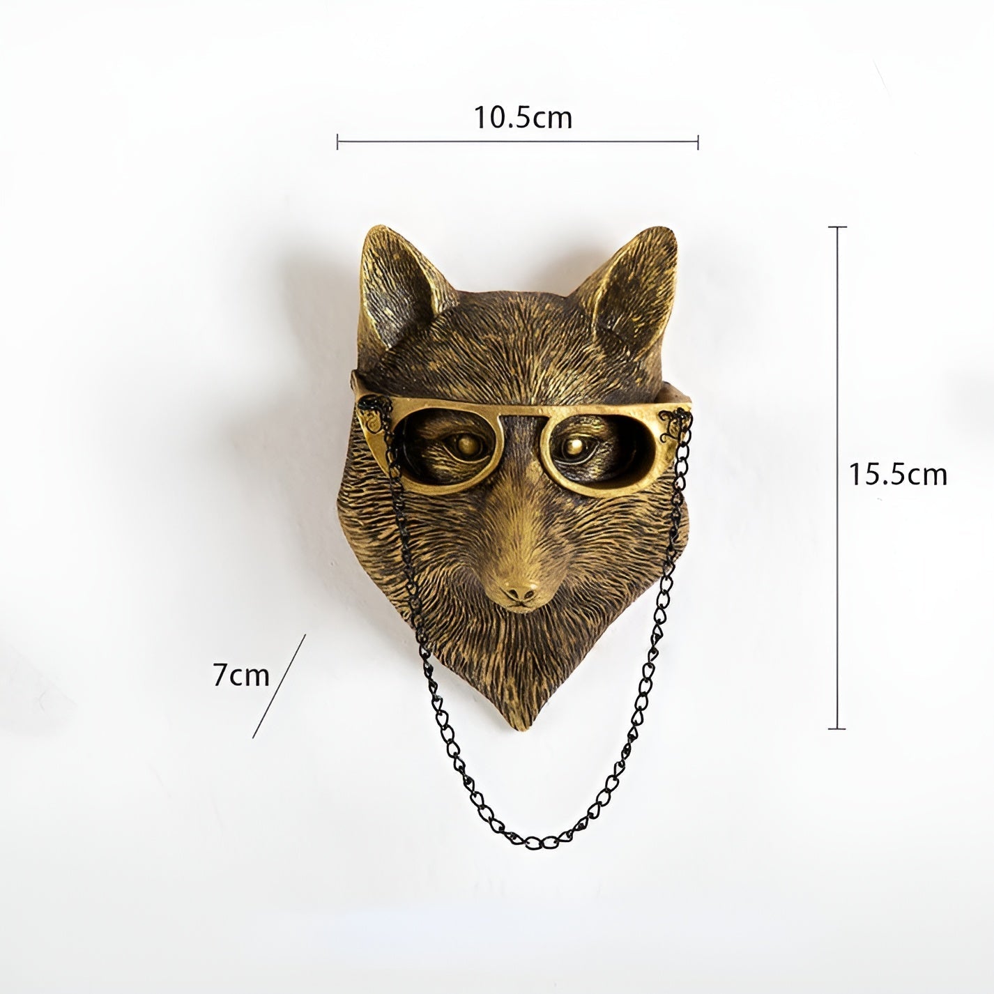 Vivolux | Golden Head - Multifunctional Head Wall Hook Decoration and Wall Storage