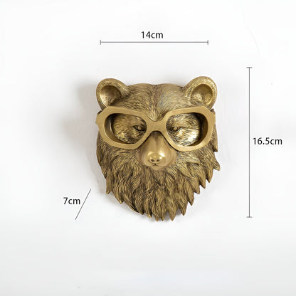 Vivolux | Golden Head - Multifunctional Head Wall Hook Decoration and Wall Storage