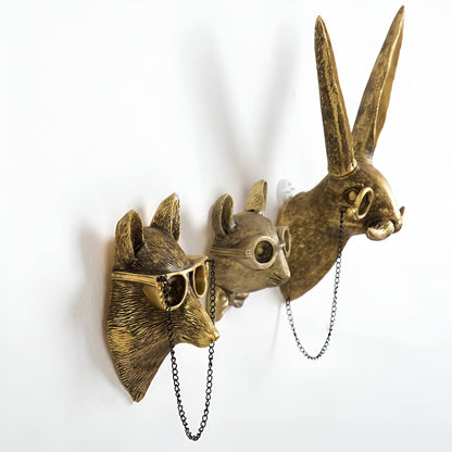 Vivolux | Golden Head - Multifunctional Head Wall Hook Decoration and Wall Storage