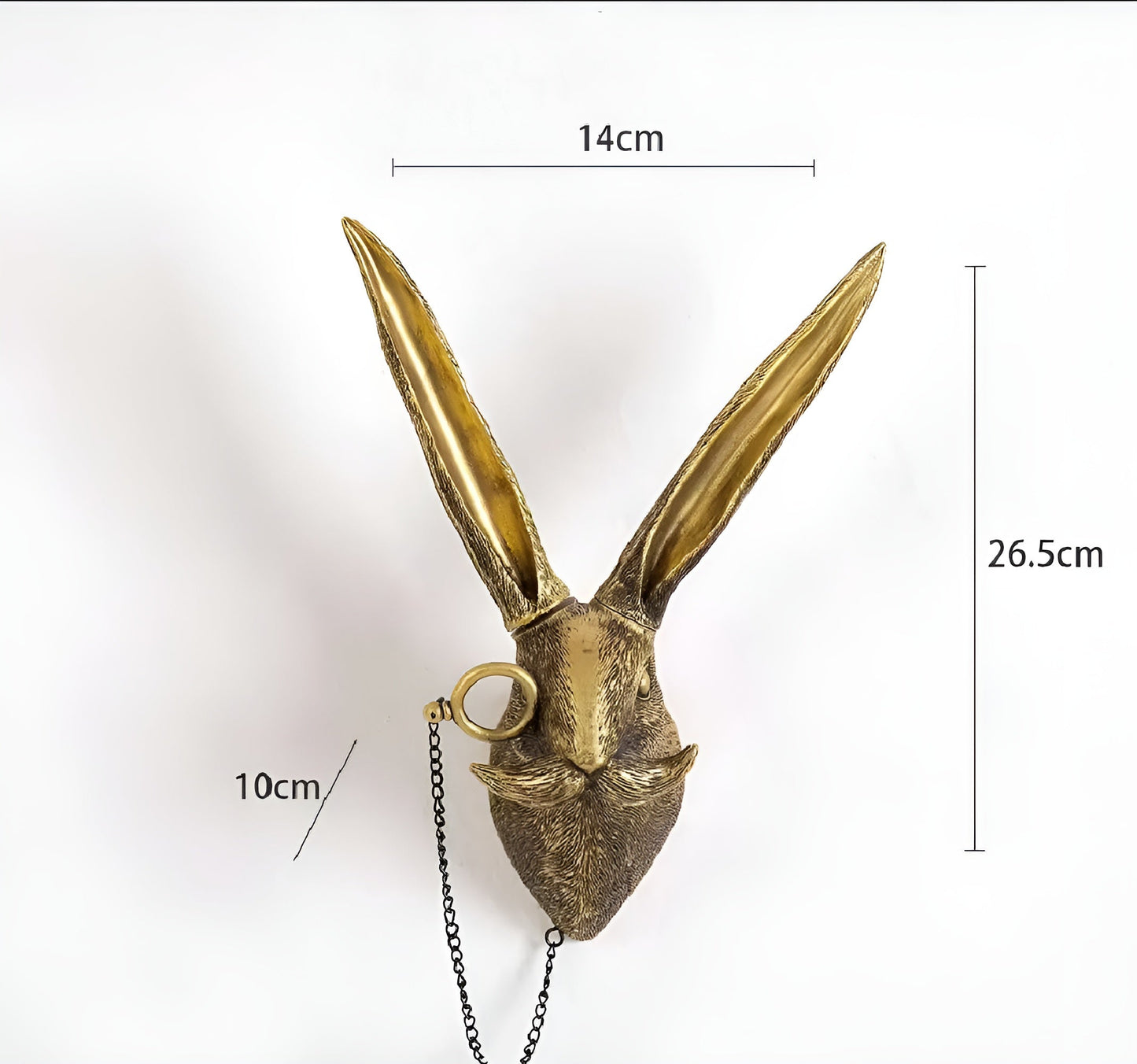 Vivolux | Golden Head - Multifunctional Head Wall Hook Decoration and Wall Storage