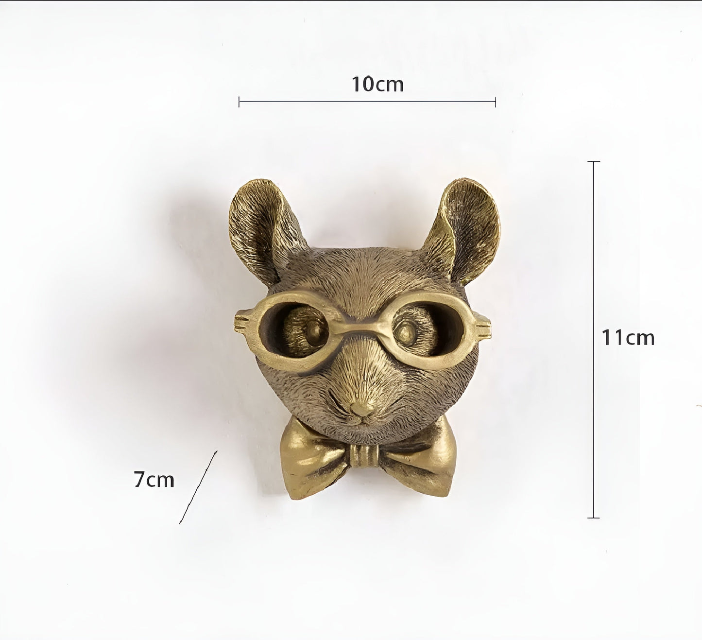 Vivolux | Golden Head - Multifunctional Head Wall Hook Decoration and Wall Storage