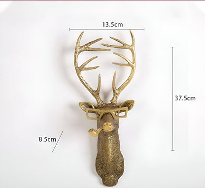 Vivolux | Golden Head - Multifunctional Head Wall Hook Decoration and Wall Storage