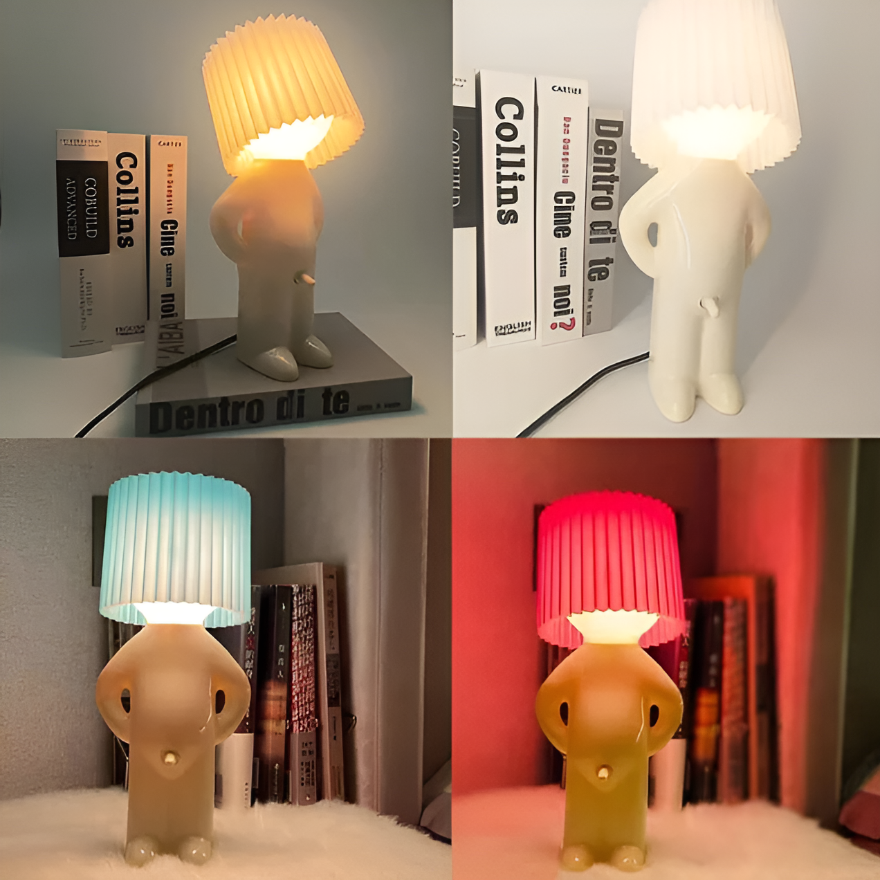 Vivolux | Tischlampe - Kreative kleine Shy Boy LED-Lampe