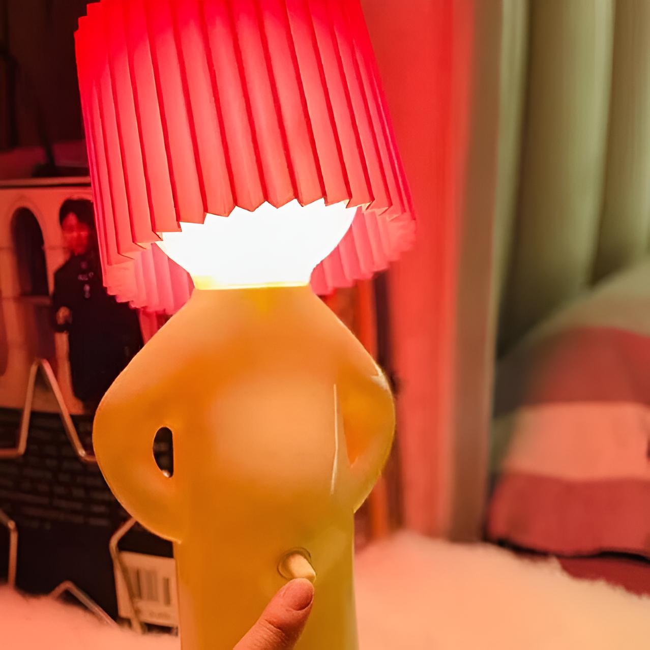 Vivolux | Tischlampe - Kreative kleine Shy Boy LED-Lampe