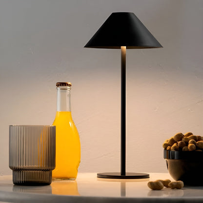 Vivolux | LumiLuxe - Dimmbare Nordic Cone LED-Tischleuchte mit Touch Control