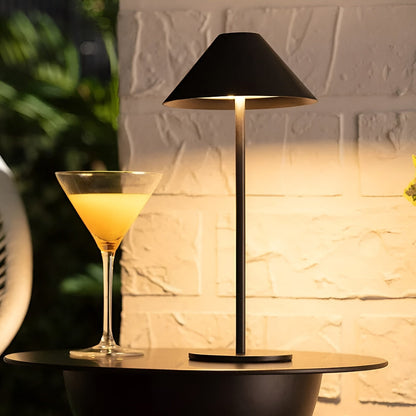 Vivolux | LumiLuxe - Dimmbare Nordic Cone LED-Tischleuchte mit Touch Control