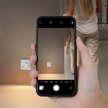 LuminiPath - Wasserdichte IP65 Wandleuchte - Innen und Außenwandleuchte - Bewegungsmelder Wandleuchte LED