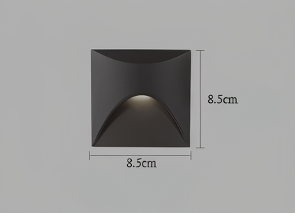 LuminiPath - Wasserdichte IP65 Wandleuchte - Innen und Außenwandleuchte - Bewegungsmelder Wandleuchte LED