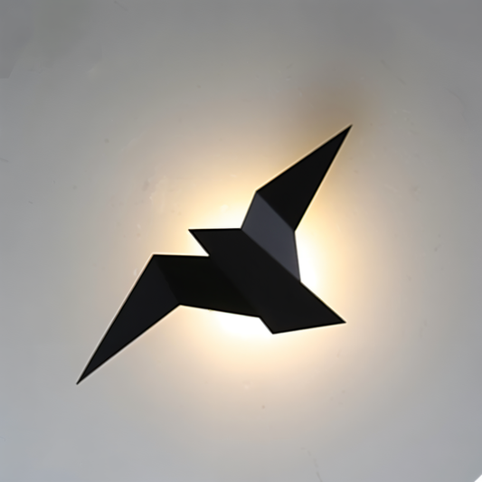 Vivolux | OriTori Wandleuchte - Geometrische Origami Vogel Wandleuchte - Japanischer Stil Wandleuchte Design