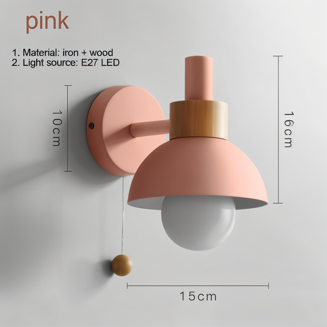 Vivolux | Wandleuchte - Macaron - Modernes Design - Innenbeleuchtung