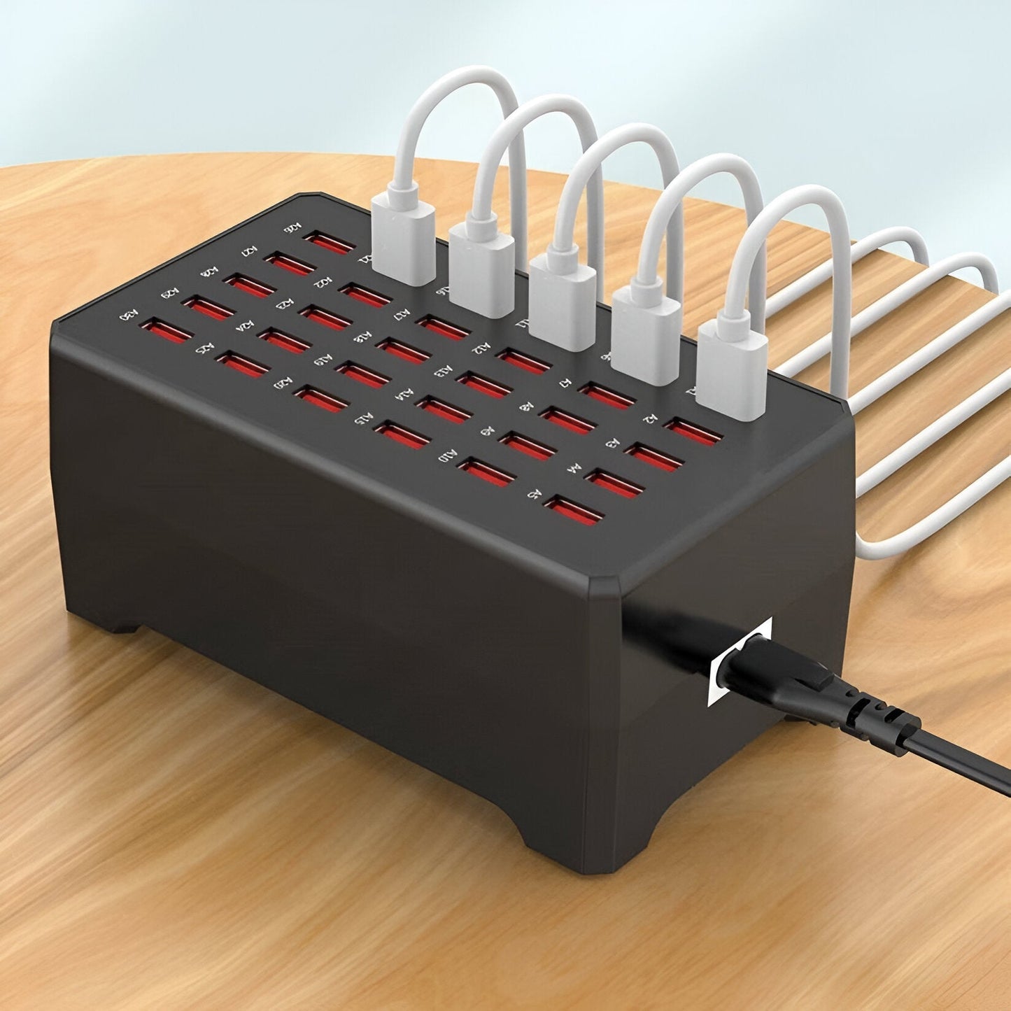 Vivolux | PowerPort Pro 30 - Universelle Multi-USB-Ladegerät mit 30 Anschlüssen