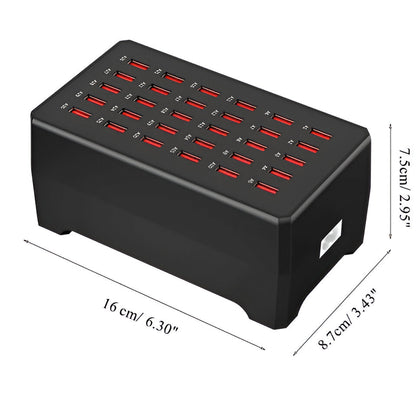 Vivolux | PowerPort Pro 30 - Universelle Multi-USB-Ladegerät mit 30 Anschlüssen
